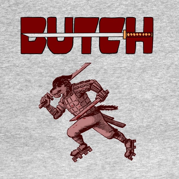 Butch Running by Hollinshead Studios